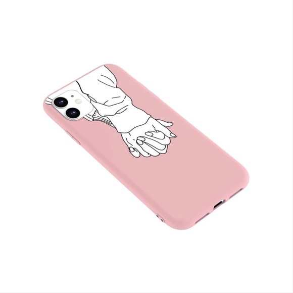 Pink Holding Hands iPhone 11 Pro Max Case 💖 - Picture 4 of 17
